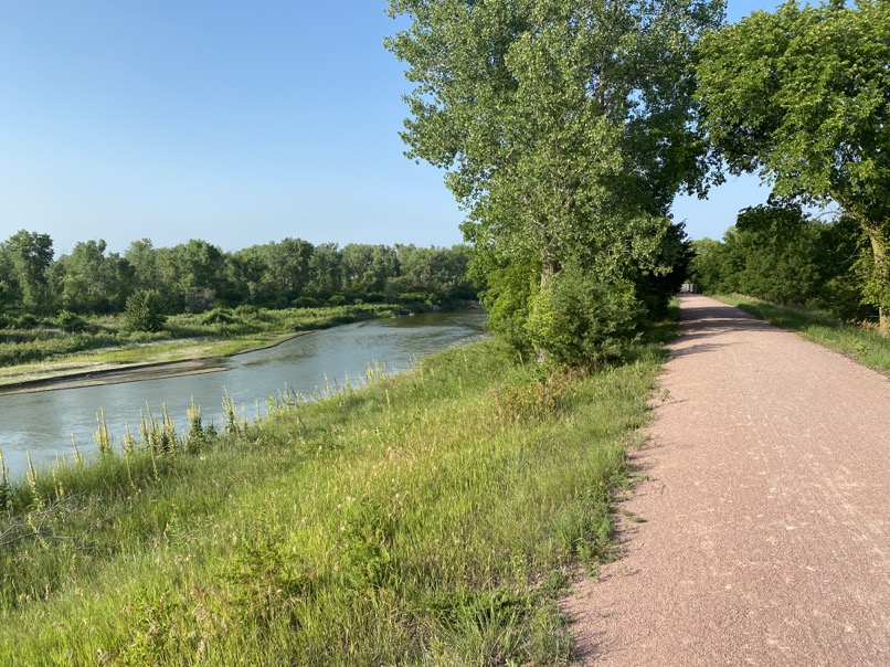 Near the end of the Cowboy Trail outside of Norfolk, NE.