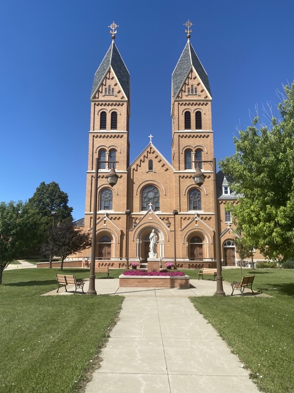 The Assumption Abbey in Richardton, North Dakota.
