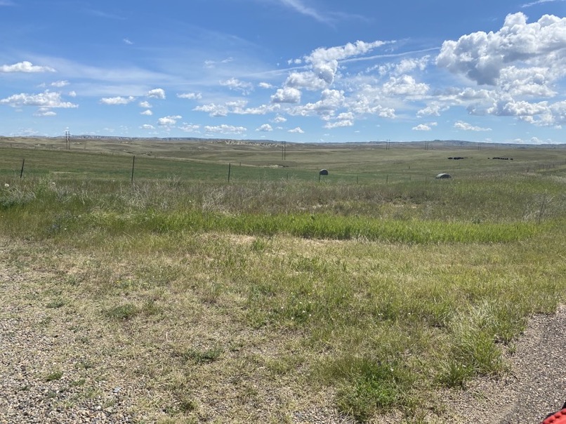 Eastern Montana scenery offers some more interesting views than North Dakota, so far.