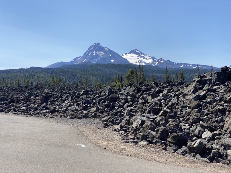 Top of the pass.