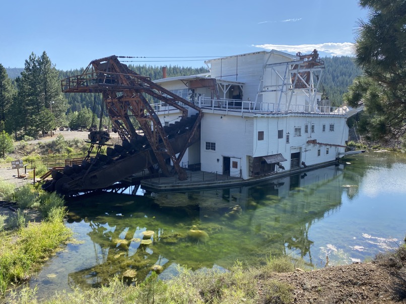 Sumpter Valley Gold Dredge. A local attraction in Sumpter.