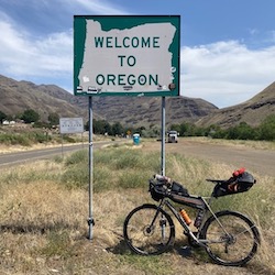 Biking to Oregon: Day 19 - Welcome to Oregon