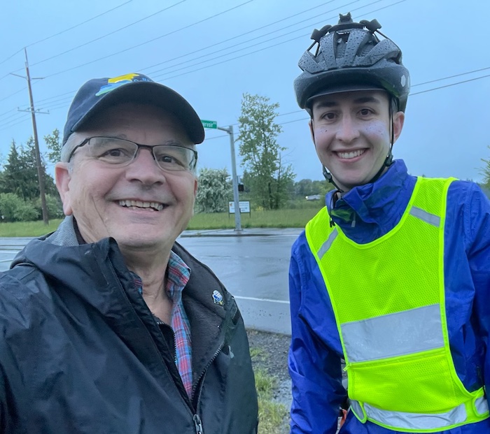 Selfie with my Dad